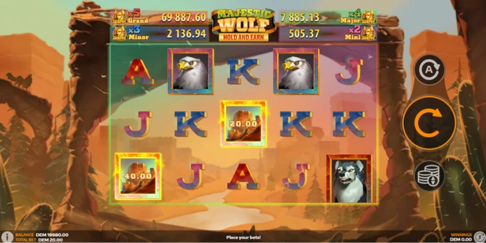 Fitur dan Bonus Majestic Wolf yang Menarik