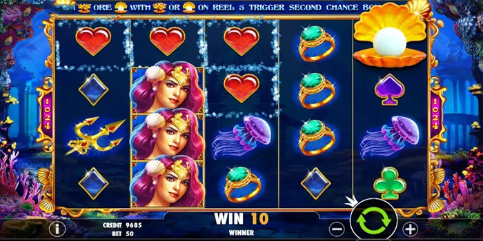 Simbol-Simbol Dalam Game Slot Queen of Atlantis